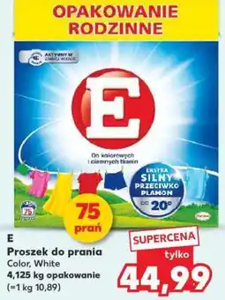 Kaufland E Proszek do prania oferta
