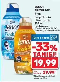 Kaufland LENOR Fresh Air oferta