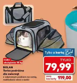 Kaufland BOLAN Torba podróżna dla zwierząt oferta