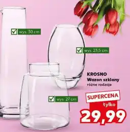 Kaufland KROSNO Wazon szklany oferta