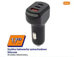 Action Szybka ładowarka samochodowa Sitecom oferta