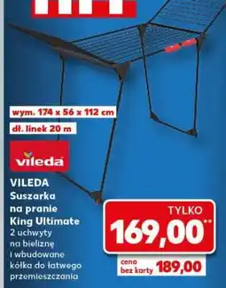 Kaufland VILEDA Suszarka na pranie King Ultimate oferta