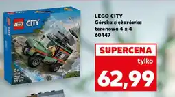 Kaufland LEGO CITY Górska ciężarówka terenowa 4 x 4 60447 oferta