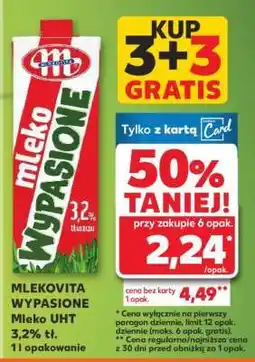 Kaufland MLEKOVITA Wypasione oferta