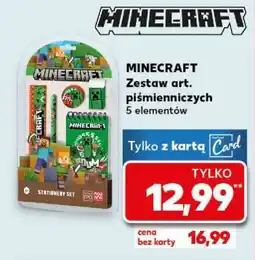 Kaufland MINECRAFT Zestaw art. piśmienniczych oferta