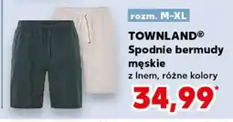 Kaufland TOWNLAND Spodnie bermudy męskie oferta