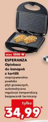 Kaufland ESPERANZA Opiekacz do kanapek z tortilli oferta