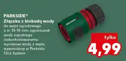 Kaufland PARKSIDE Złączka z blokadą wody oferta