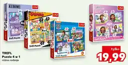 Kaufland TREFL Puzzle 4 w 1 oferta