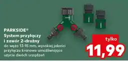 Kaufland PARKSIDE System przyłączy i zawór 2-drożny oferta