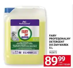 Selgros FAIRY PROFESJONALNY DETERGENT DO ZMYWAREK 5 L oferta