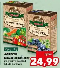 Kaufland AGRECOL Nawóz organiczny do warzyw i rozsad lub do borówek oferta