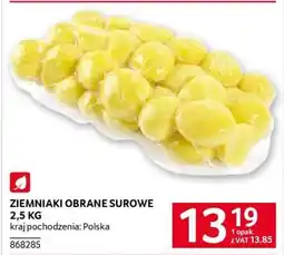 Selgros Ziemniaki Obrane Surowe 2,5 kg oferta