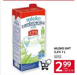 Selgros MLEKO UHT 3,2% 1 L oferta