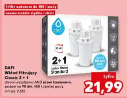 Kaufland DAFI Wkład filtrujący Classic 2 + 1 oferta
