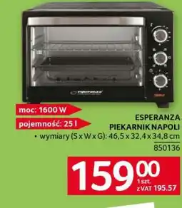 Selgros ESPERANZA PIEKARNIK NAPOLI oferta