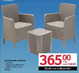 Selgros Zestaw Mebli Trenton oferta