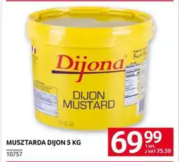 Selgros Musztarda Dijon 5 kg oferta