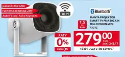 Selgros MANTA PROJEKTOR SMART TV PMA202A24 MULTIVISION MINI oferta