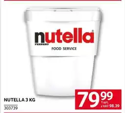 Selgros NUTELLA 3 KG oferta