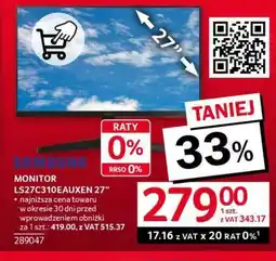 Selgros Monitor LS27C310EAUXEN 27” oferta