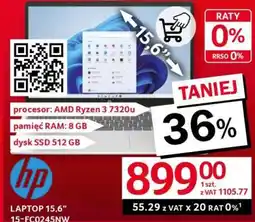 Selgros HP Laptop 15,6” 15-EC0245NW oferta