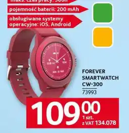 Selgros FOREVER SMARTWATCH CW-300 oferta