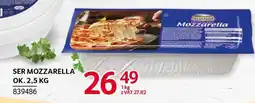 Selgros Ser Mozzarella oferta