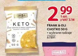 Selgros FRANK & OLI CIASTKO 50 G oferta