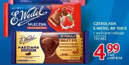 Selgros CZEKOLADA E.WEDEL 80/100 G oferta