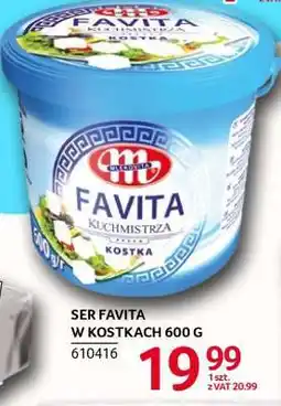 Selgros Ser Favita w kostkach 600 g oferta