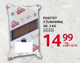 Selgros Pasztet z żurawiną oferta