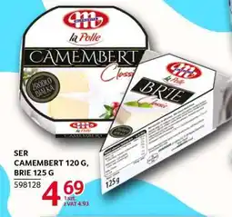 Selgros SER CAMEMBERT 120 G, BRIE 125 G oferta