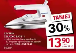 Selgros SEVERIN ŻELAZKO BA3211 oferta