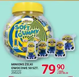 Selgros MINIONS Żelki Owocowe 50 szt oferta