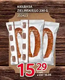 Selgros Kiełbasa Zielińskiego 230 g oferta