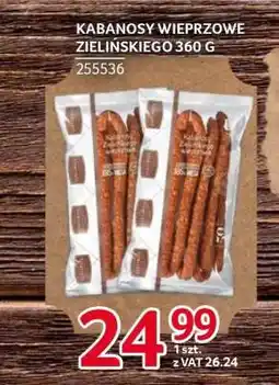 Selgros Kabanosy Wieprzowe Zielińskiego 360 g oferta