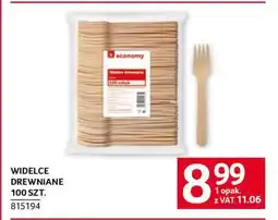 Selgros Widelce drewniane 100 szt oferta