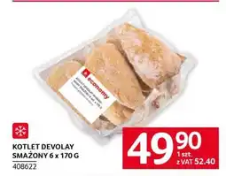 Selgros Kotlet Devolay smażony 6 x 170 g oferta
