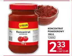 Selgros KONCENTRAT POMIDOROWY 190 G oferta