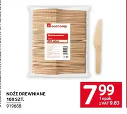 Selgros Noże drewniane 100 szt oferta