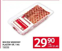 Selgros Boczek wędzony plastry ok. 1 kg oferta