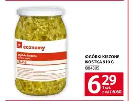 Selgros OGÓRKI KISZONE KOSTKA 910 G oferta