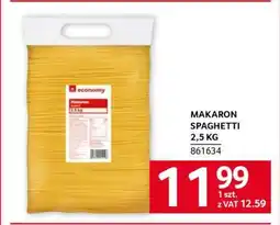 Selgros MAKARON SPAGHETTI 2,5 KG oferta