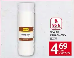 Wkład parafinowy
