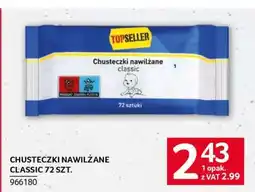 Selgros CHUSTECZKI NAWILŻANE CLASSIC 72 SZT oferta