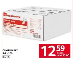 Selgros CUKIER BIAŁY 5 G x 200 oferta