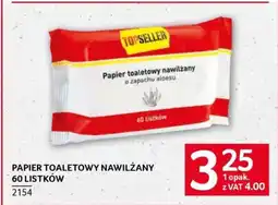 Selgros PAPIER TOALETOWY NAWILŻANY 60 LISTKÓW oferta
