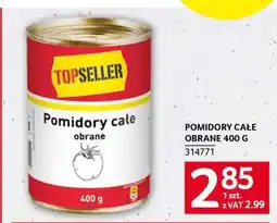 Selgros Pomidory całe obrane 400 g oferta