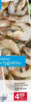 Selgros Krewetki białe surowe całe 40-60 oferta